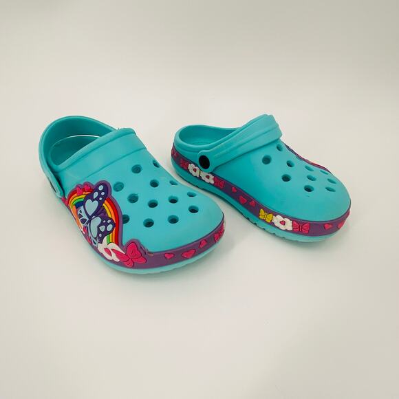 Butterfly Rainbow Crocs - Picture 1 of 7